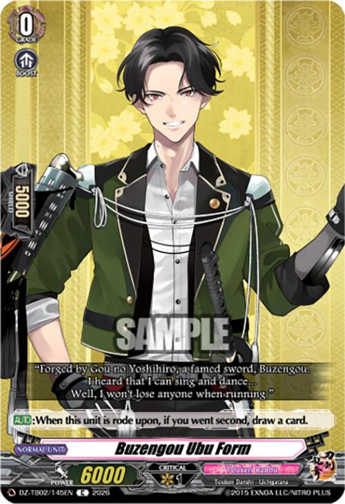 Buzengou Ubu Form (DZ-TB02/145EN) [Touken Ranbu: ONLINE 2026]