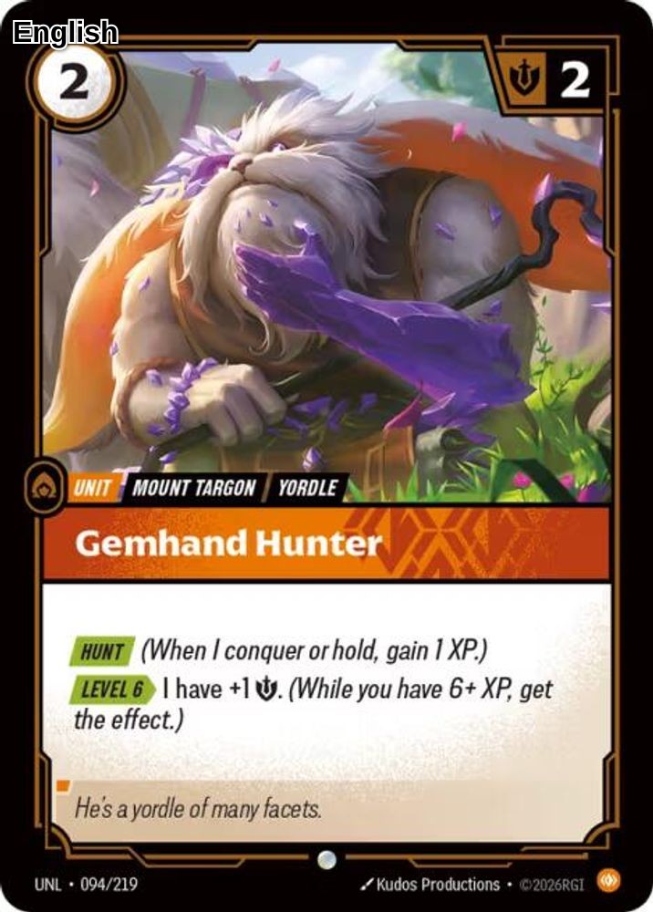 Gemhand Hunter