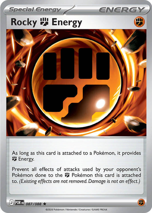 Rocky Fighting Energy (087/088) [Mega Evolution: Perfect Order]