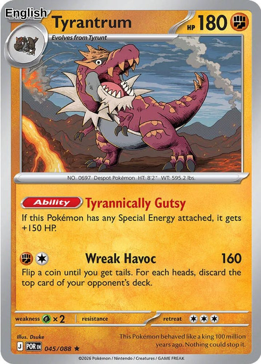 Tyrantrum [POR - 045/088] ME03: Perfect Order
