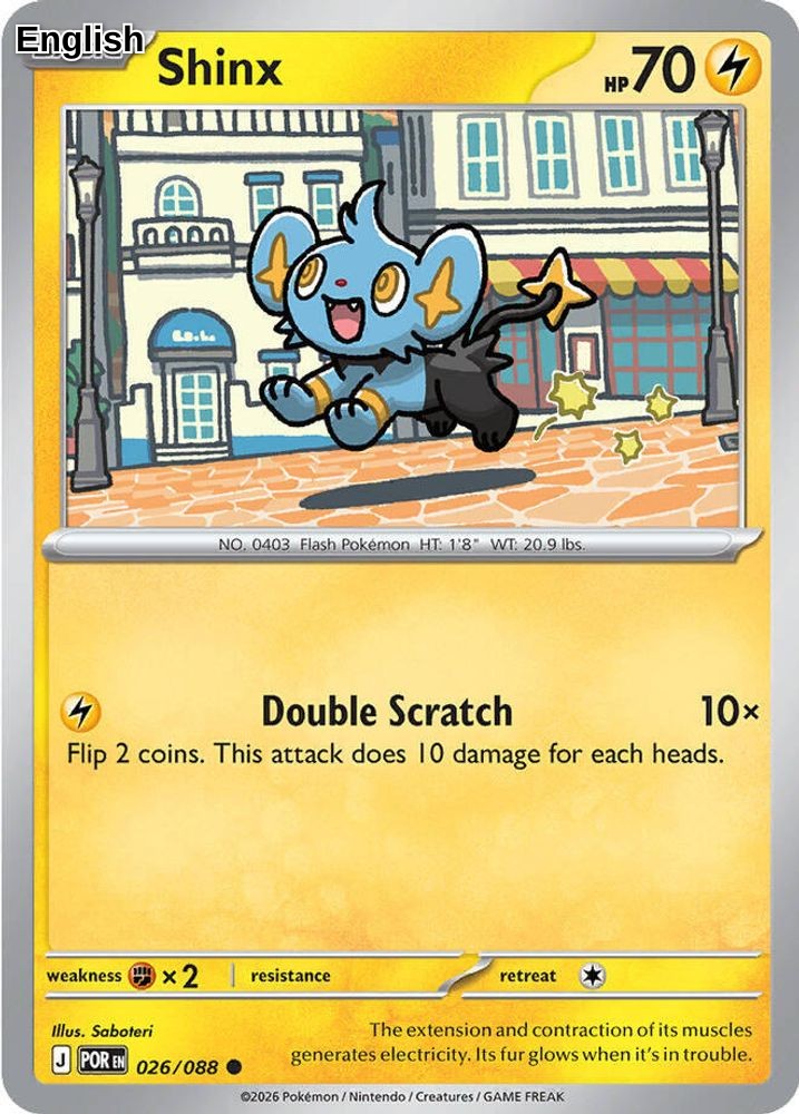 Shinx [POR - 026/088] ME03: Perfect Order
