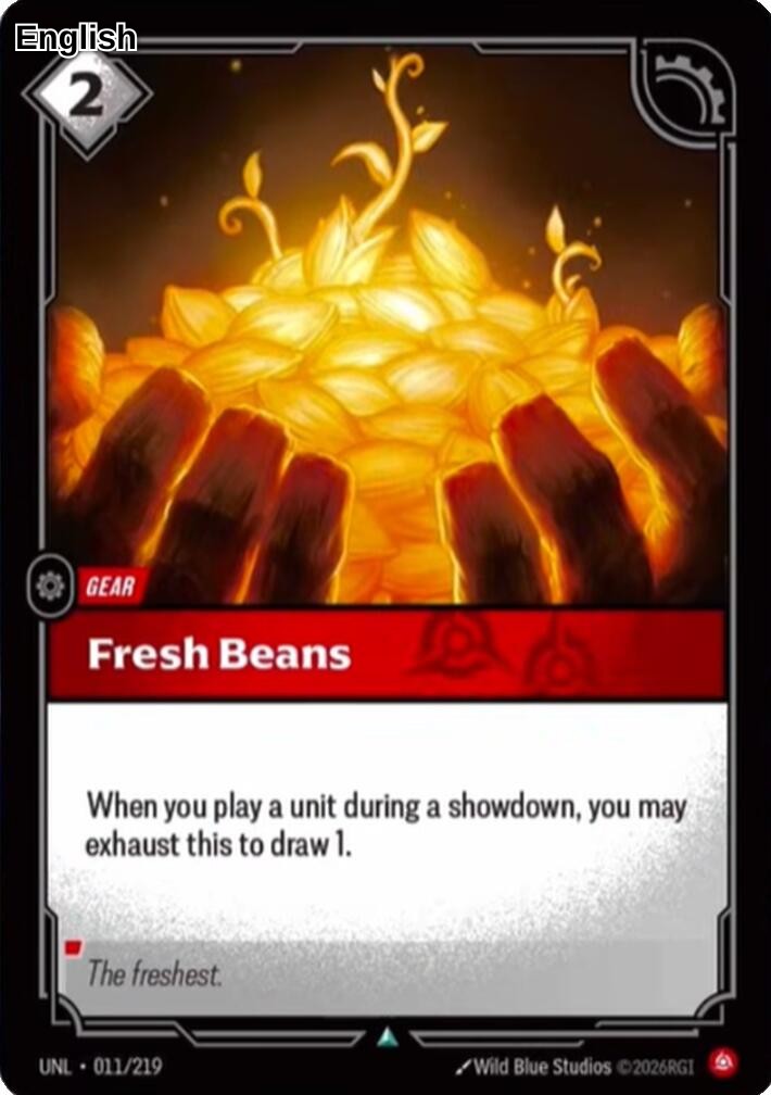 Fresh Beans