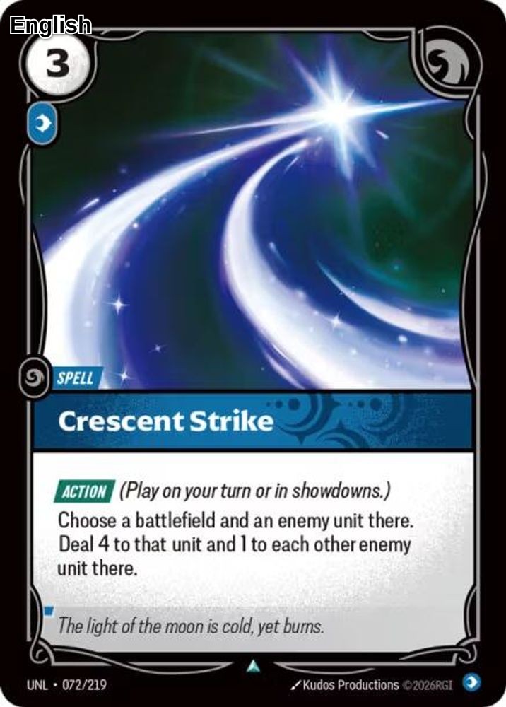 Crescent Strike [UNL - 072/219] U Unleashed