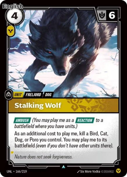 Stalking Wolf