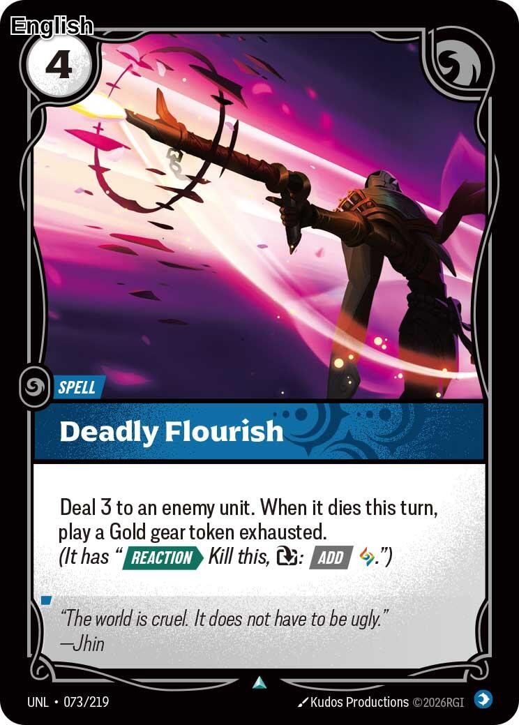 Deadly Flourish [UNL - 073/219] U Unleashed