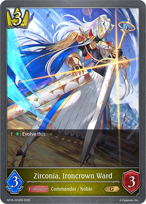 Zirconia, Ironcrown Ward (BP16-023EN) [New World Genesis]