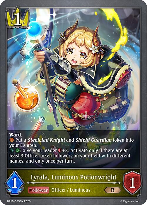Lyrala, Luminous Potionwright (BP16-035EN) [New World Genesis]