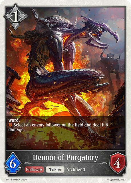 Demon of Purgatory (BP16-T08EN) [New World Genesis]