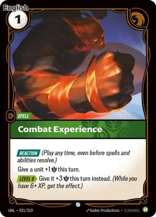 Combat Experience