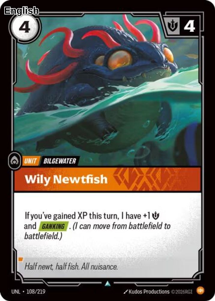 Wily Newtfish