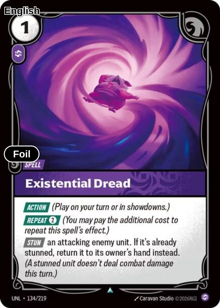 Existential Dread [UNL - 134/219] U Unleashed - Foil