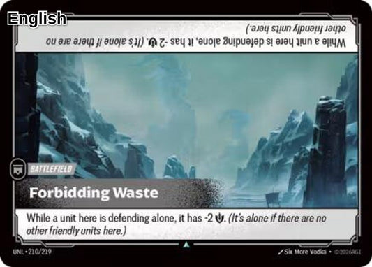 Forbidding Waste