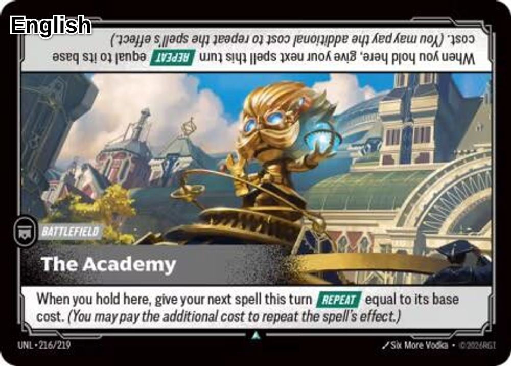 The Academy [UNL - 216/219] U Unleashed