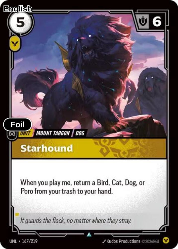 Starhound [UNL - 167/219] U Unleashed - Foil