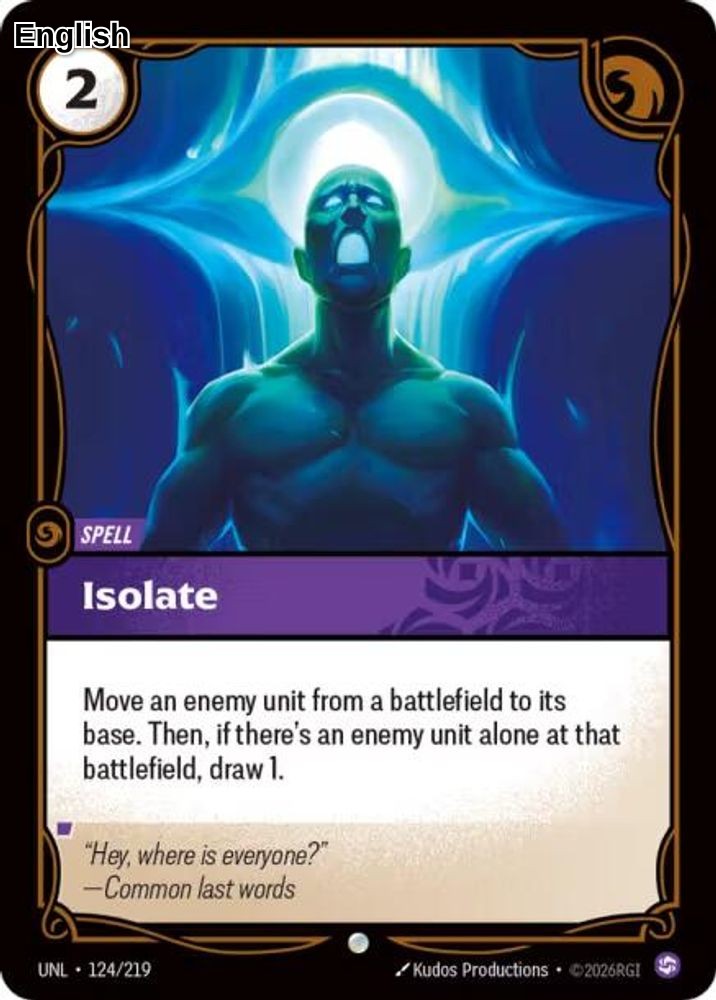 Isolate