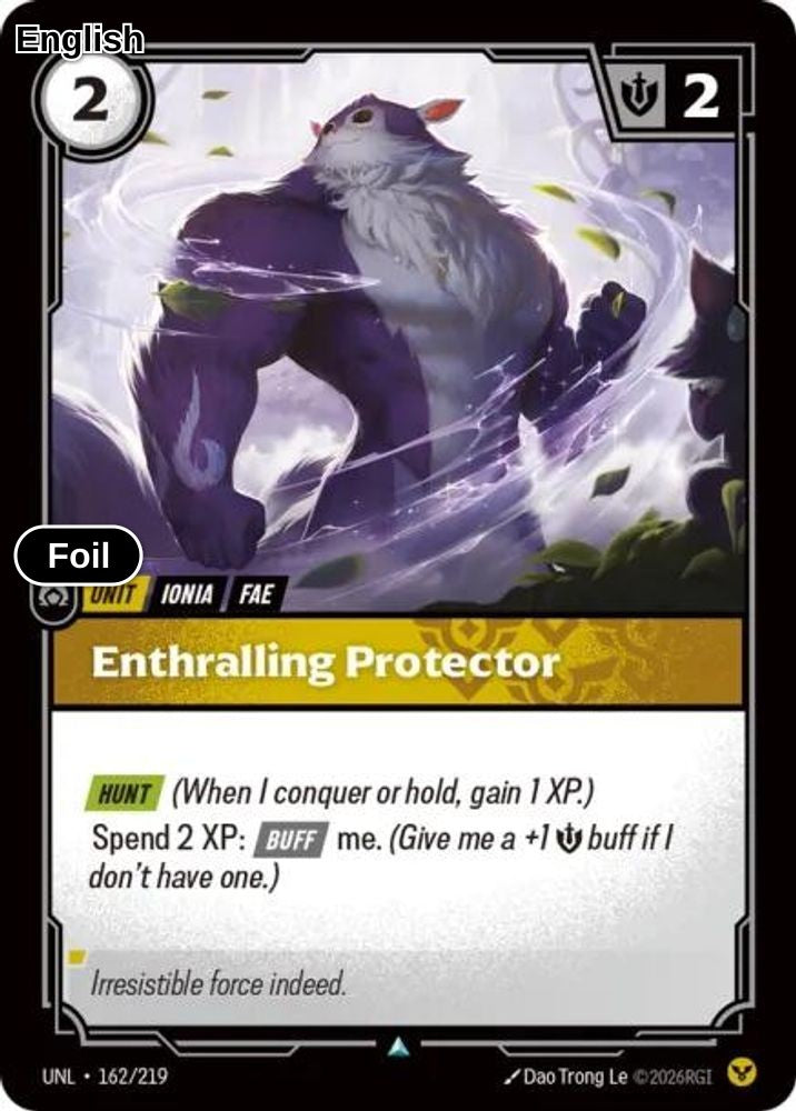 Enthralling Protector [UNL - 162/219] U Unleashed - Foil