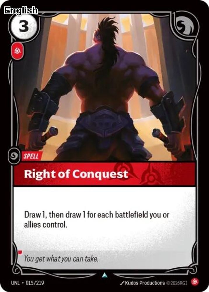 Right of Conquest