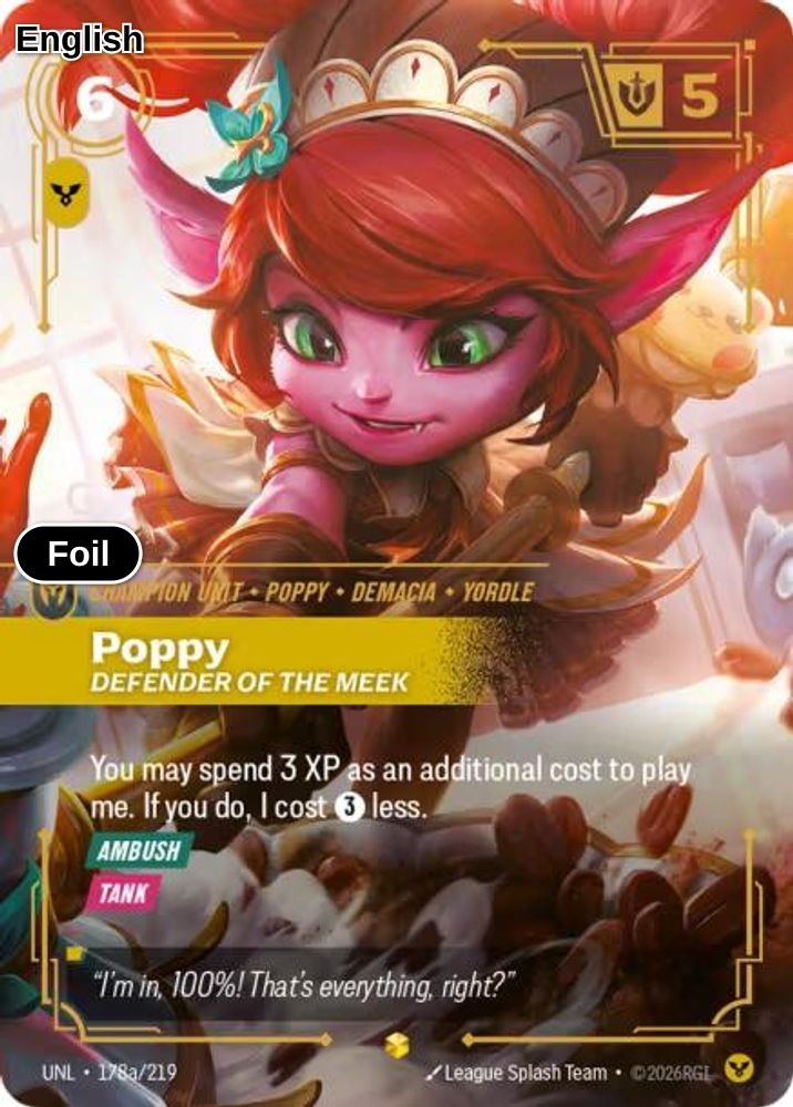 Poppy, Defender of the Meek (Alternate Art)