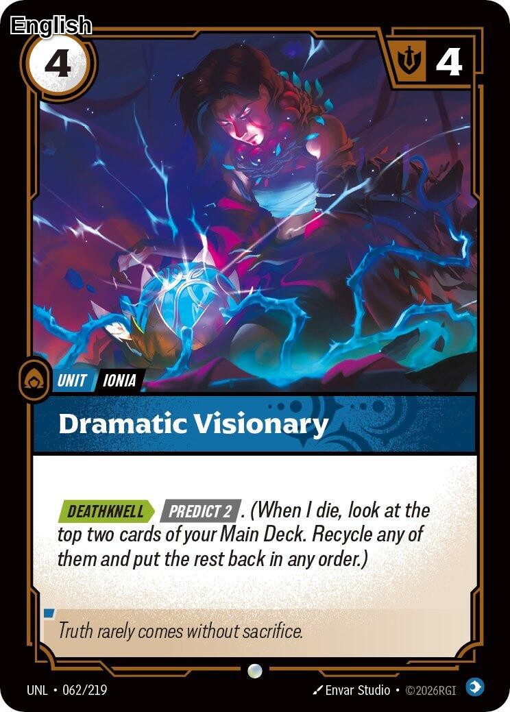 Dramatic Visionary [UNL - 062/219] C Unleashed