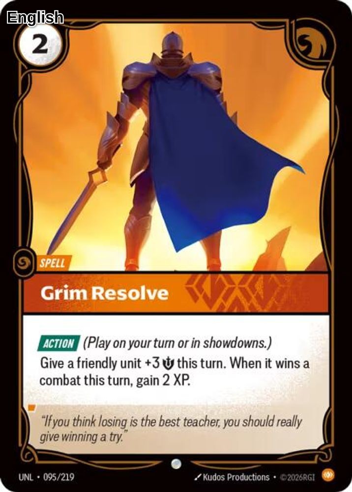 Grim Resolve [UNL - 095/219] C Unleashed
