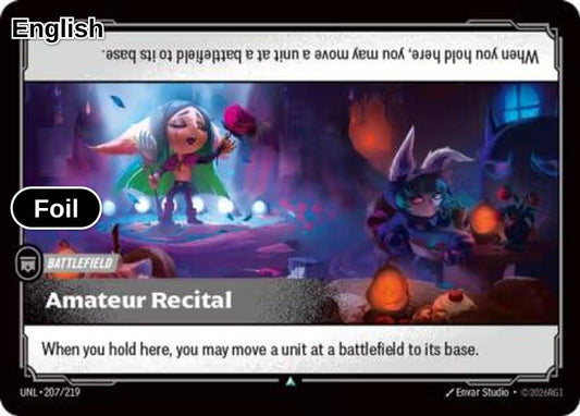 Amateur Recital [UNL - 207/219] U Unleashed - Foil