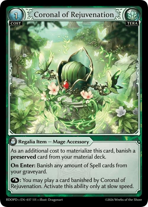 Coronal of Rejuvenation (037) [Radiant Origins: Pantheon]