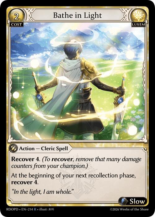 Bathe in Light (214) [Radiant Origins: Pantheon]