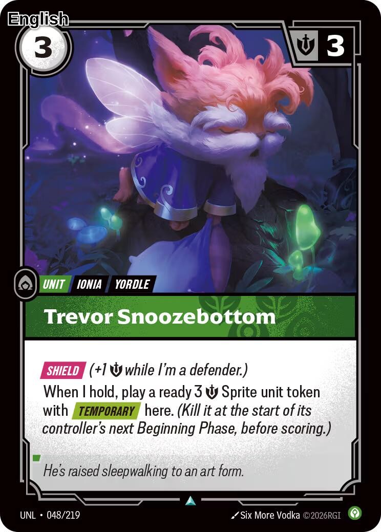 Trevor Snoozebottom