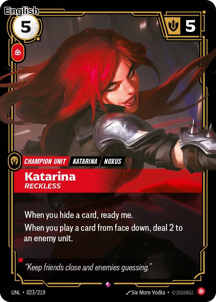 Katarina - Reckless