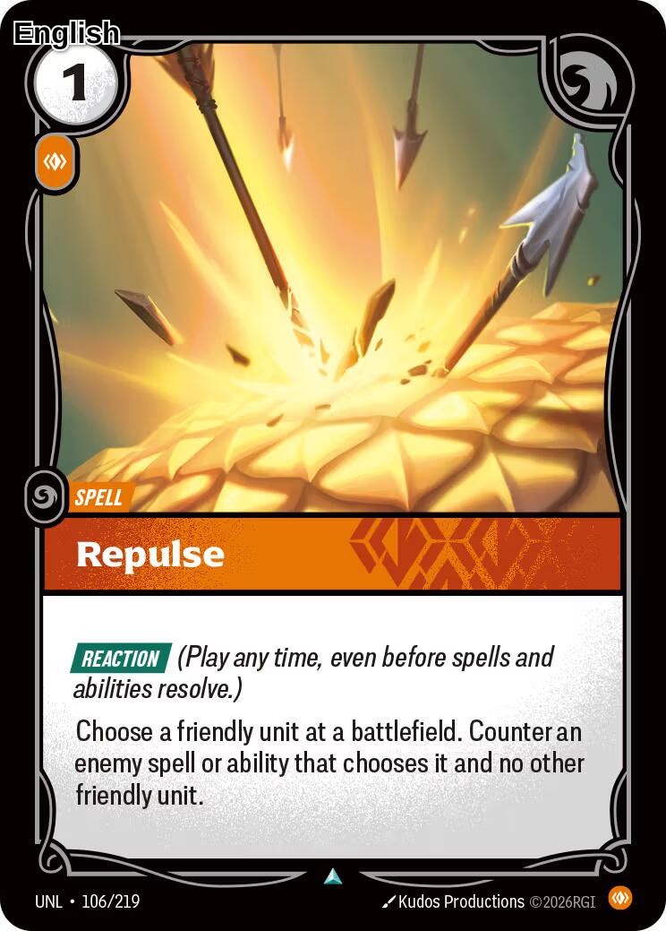 Repulse [UNL - 106/219] U Unleashed