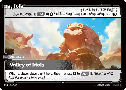 Valley of Idols [UNL - 218/219] U Unleashed