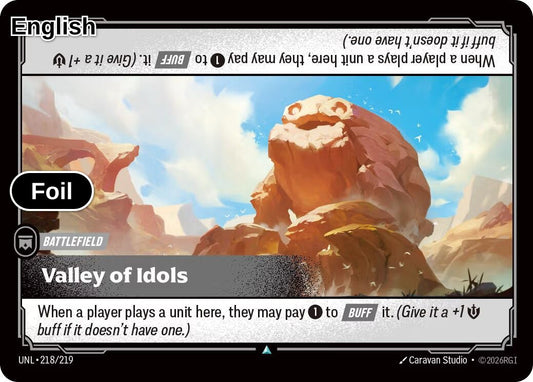 Valley of Idols [UNL - 218/219] U Unleashed - Foil