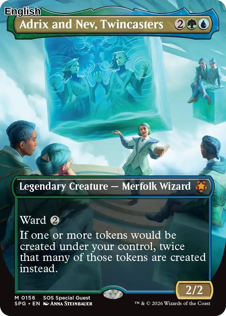 Adrix and Nev, Twincasters (Borderless)