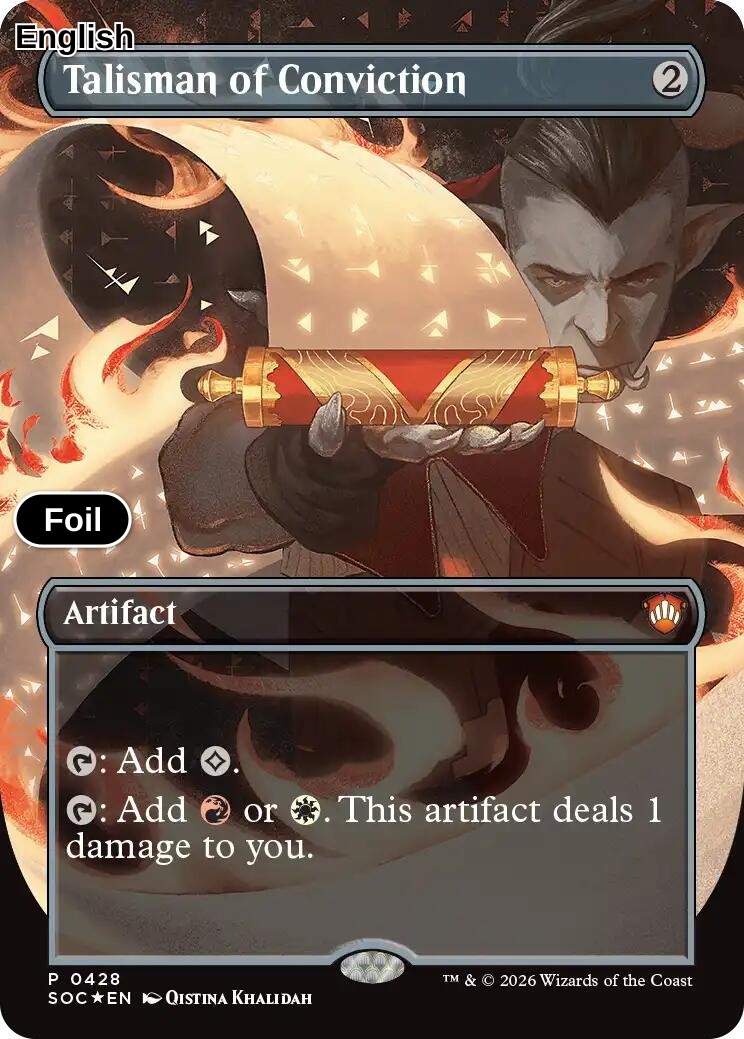 Talisman of Conviction (Borderless)