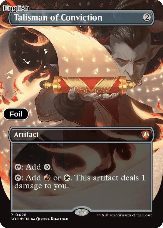 Talisman of Conviction (Borderless)