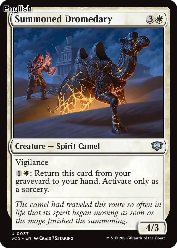 Summoned Dromedary