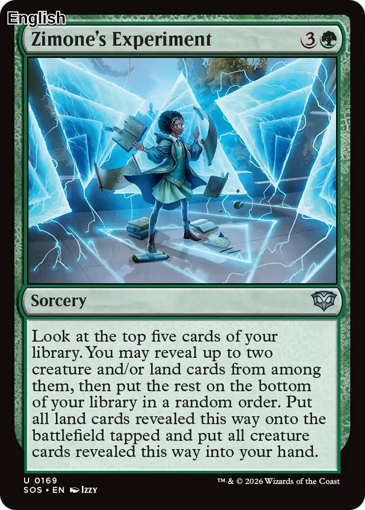 Zimone's Experiment