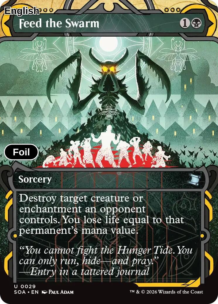 Feed the Swarm [SOA - 29] U Secrets of Strixhaven: Mystical Archive - Foil