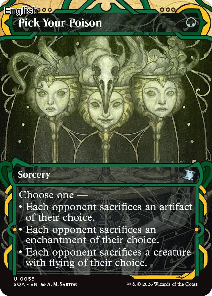 Pick Your Poison [SOA - 55] U Secrets of Strixhaven: Mystical Archive