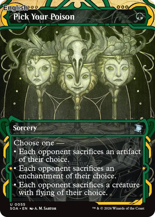 Pick Your Poison [SOA - 55] U Secrets of Strixhaven: Mystical Archive
