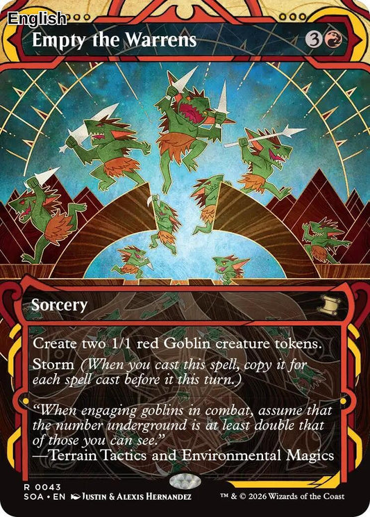 Empty the Warrens [SOA - 43] R Secrets of Strixhaven: Mystical Archive