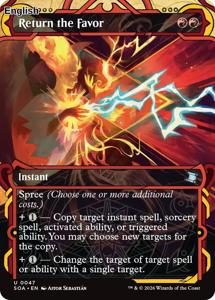 Return the Favor [SOA - 47] U Secrets of Strixhaven: Mystical Archive