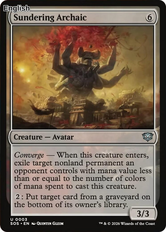 Sundering Archaic