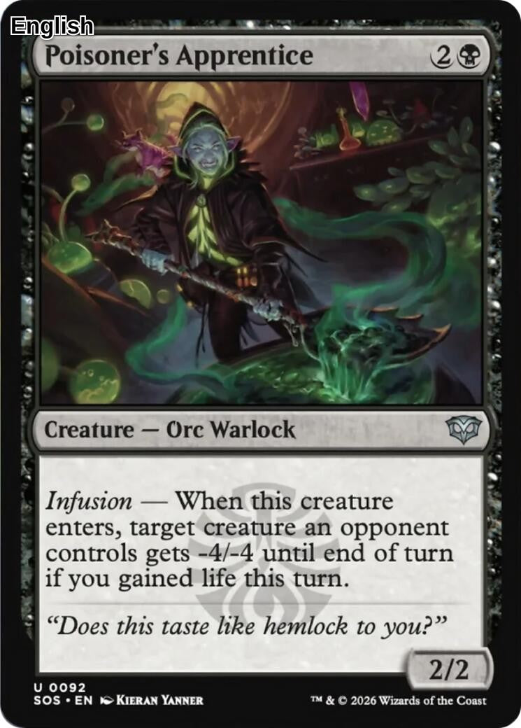 Poisoner's Apprentice