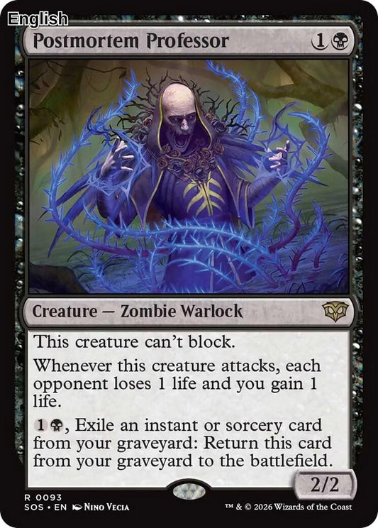Postmortem Professor