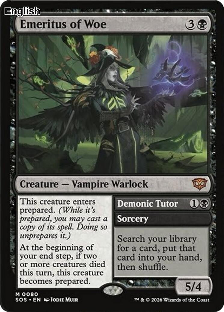 Emeritus of Woe
