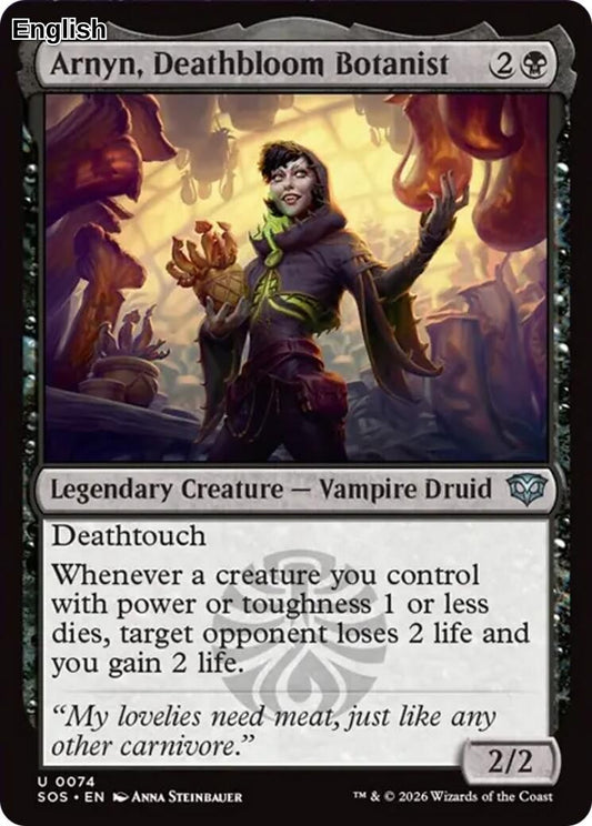 Arnyn, Deathbloom Botanist