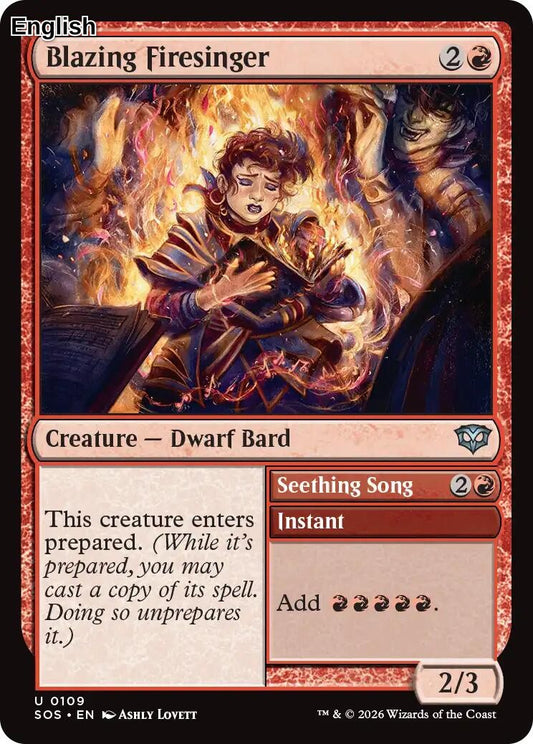 Blazing Firesinger
