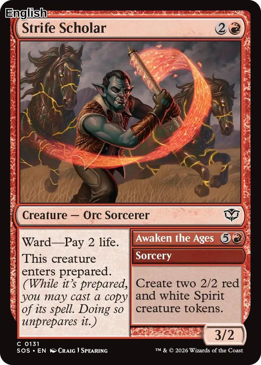 Strife Scholar [SOS - 131] Secrets of Strixhaven