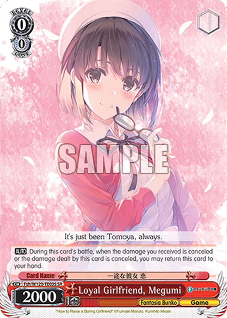 Loyal Girlfriend, Megumi (Fsh/W120-TE03 TD) [Fujimi Fantasia Bunko Vol.2]